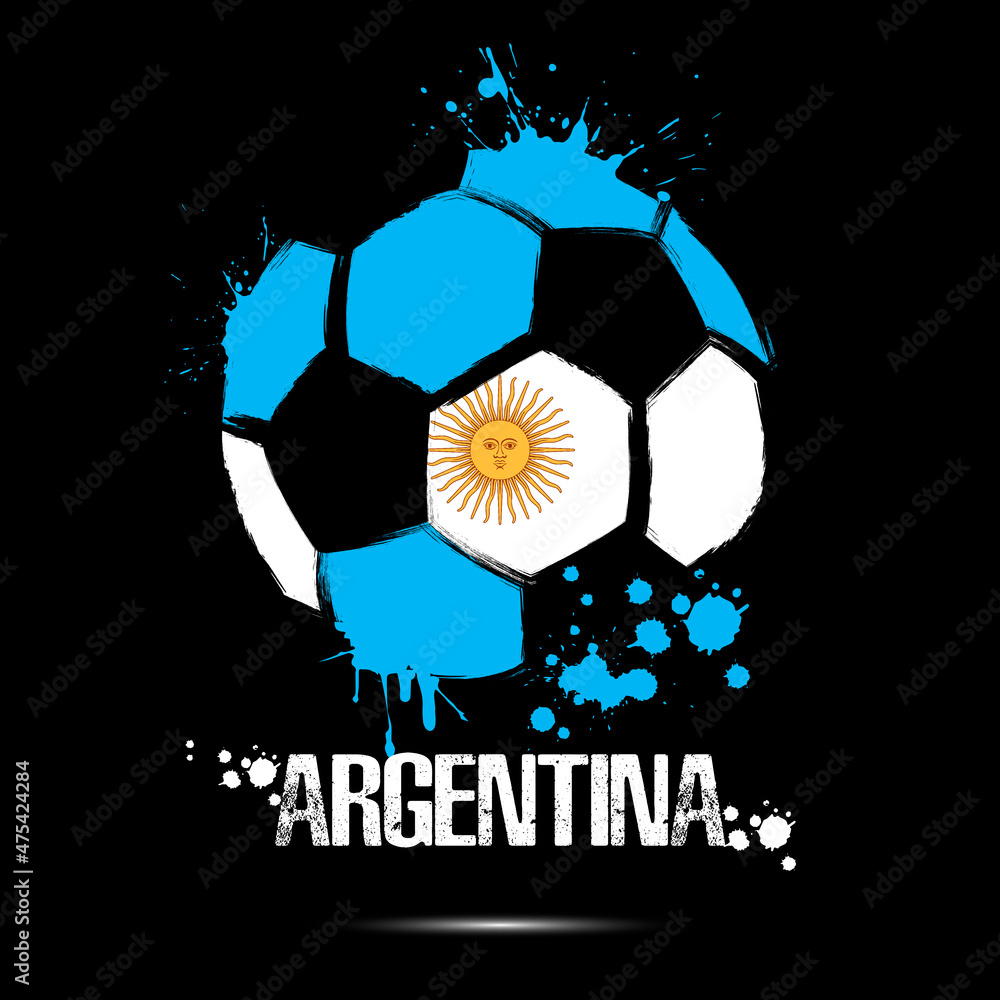 Argentina Soccer Logo Vector