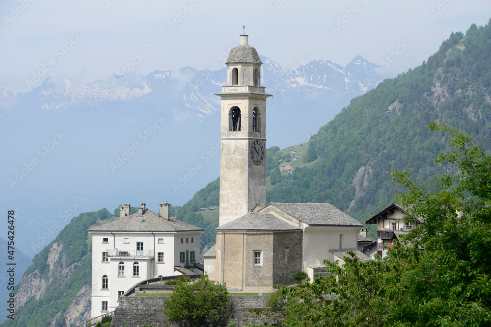 village et montagne - Val Bregaglia Suisse