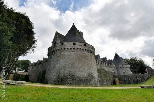 castel "Les Rohan" of Pontivy . Brittany France
