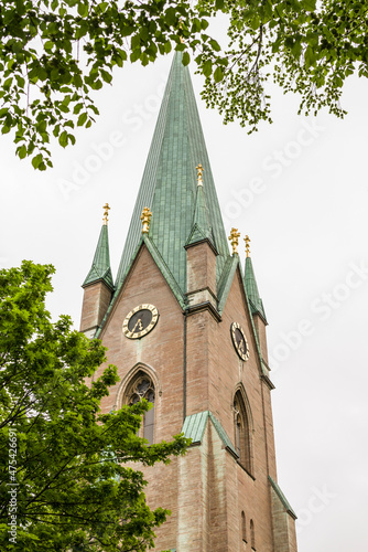 Sweden, Linkoping, Linkoping domkyrka cathedral, exterior (Editorial Use Only) photo