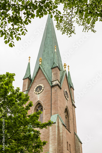 Photography Sweden, Linkoping, Linkoping domkyrka cathedral, exterior (Editorial Use Only)