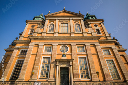Sweden, Kalmar, Kalmar Domkyrka cathedral, exterior (Editorial Use Only)