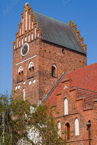 Southern Sweden, Ahus, Sankta Maria church, exterior (Editorial Use Only) photo