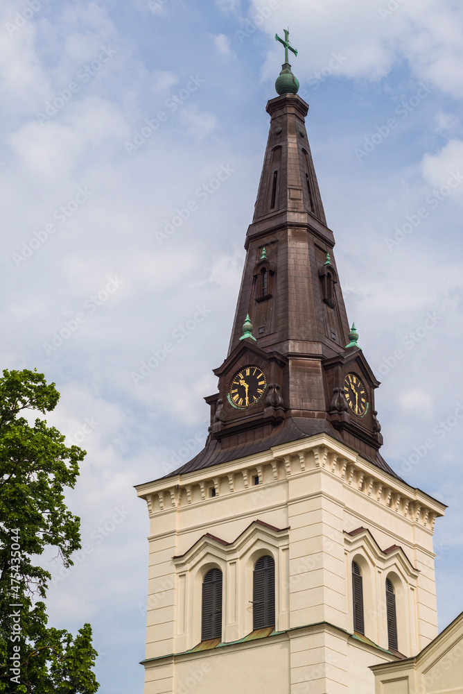 Sweden, Varmland, Karlstad, Domkyrkan cathedral, exterior (Editorial Use Only)