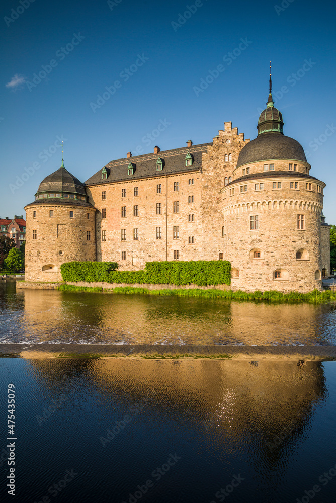 Fototapeta premium Sweden, Narke, Orebro, Orebro Castle, exterior