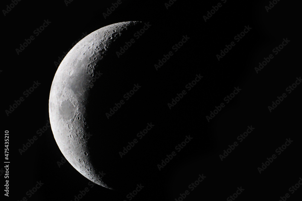 The Waxing Crescent Moon starts as the Moon visible again after