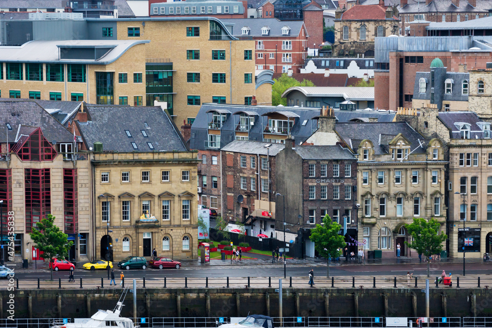 Buildings, Newcastle upon Tyne, England, UK