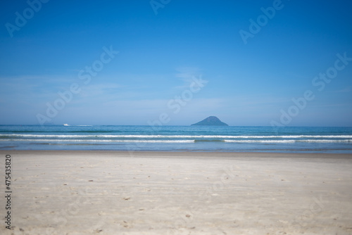 Praia de Juquehy, São Sebastião, litoral norte de São Paulo photo