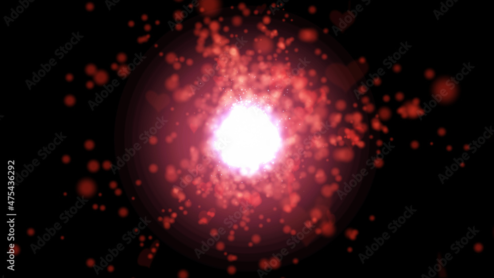 Burning red space object. Black Hole Abstract Background background Burning red space object. Black Hole Abstract Background background