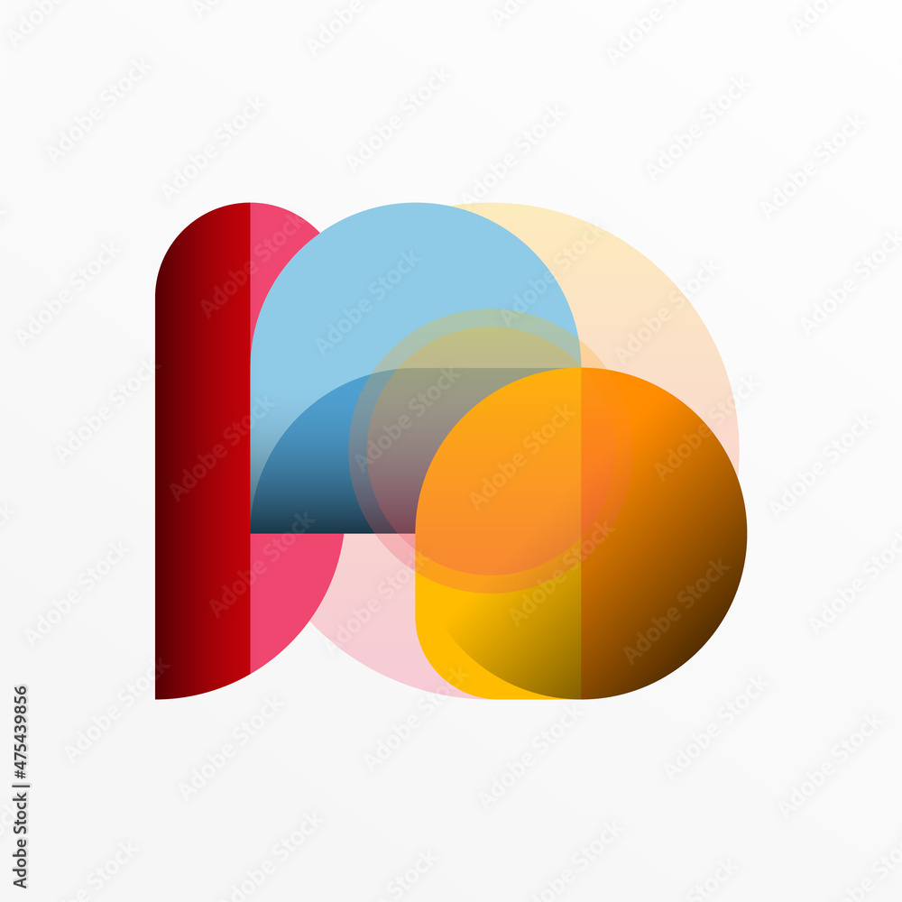 Round triangle shapes lines and circles. Geometric vector illustration for wallpaper banner background or landing page Round triangle shapes lines and circles. Geometric vector illustration for wallpaper banner background or landing page