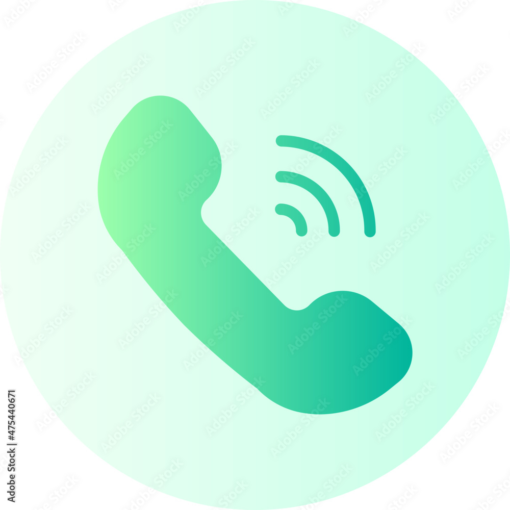 Phone Call gradient icon Phone Call gradient icon