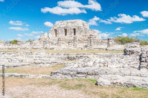 Mexico, Yucatan. Mayapan Ruins, Travel Destination