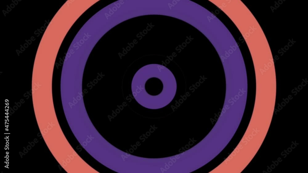 Circa retro purple violet ring animation Circa retro purple violet ring animation