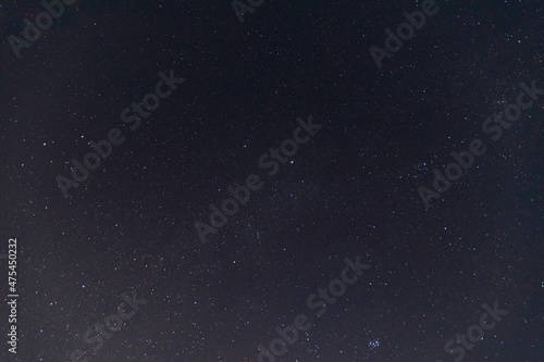 stars of the milky way galaxy in the night sky