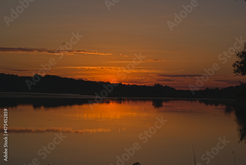 sunset over the river © Daniel Paweł