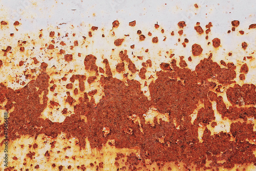 Rust of metals.Corrosive Rust on old iron.Use as illustration for presentation.	
 photo