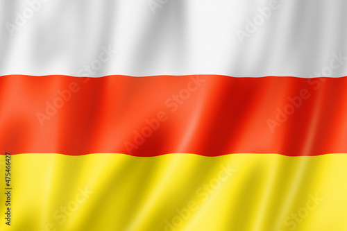 North Ossetia state - Republic -  flag  Russia