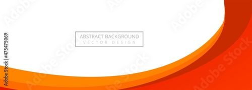 Modern flowing colorful wave banner background