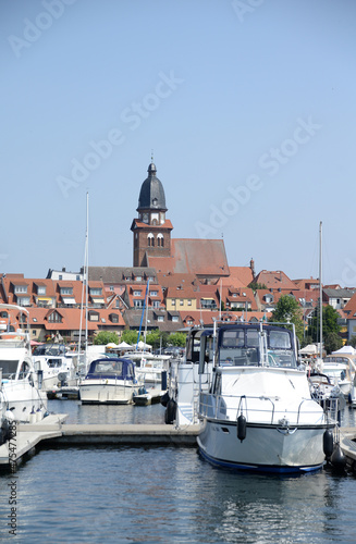 Hafen in Waren an der Mueritz