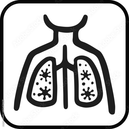 covid corona virus icon