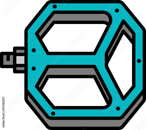 Pedal Bikes Icon. Bicycle concept icon style