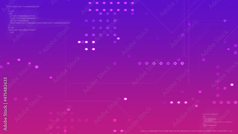Cyberpunk style technology background.Futuristic technology grid ...