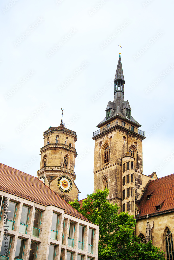 Fototapeta premium Traditional Cathedral building in Munich, Germany