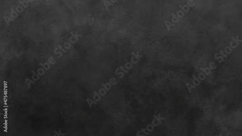 Black concrete wall background. Texture of black concrete
