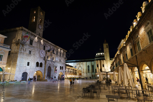 Ascoli Piceno, Marche, Italy, by night © Claudio Colombo