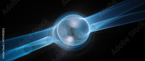 Wormhole, conceptual illustration