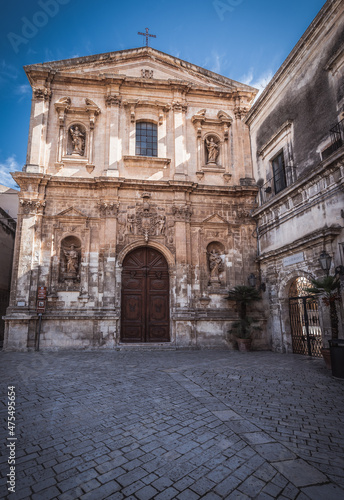 Church of San Domenico in Modica, Ragusa, Sicily, Italy, Europe, World Heritage Site © Simoncountry