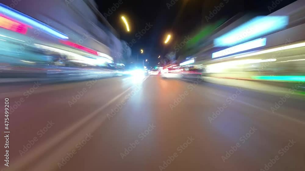 POV hyperlapse from a car driving on the highway. High quality 4k footage POV hyperlapse from a car driving on the highway. High quality 4k footage