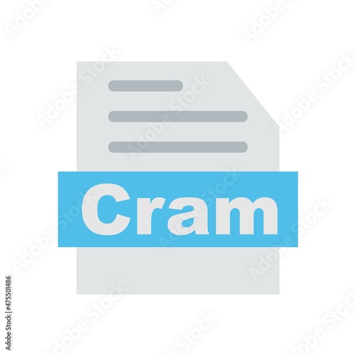Cram Flat Vector Icon Design