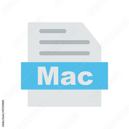 Mac Flat Vector Icon Design
