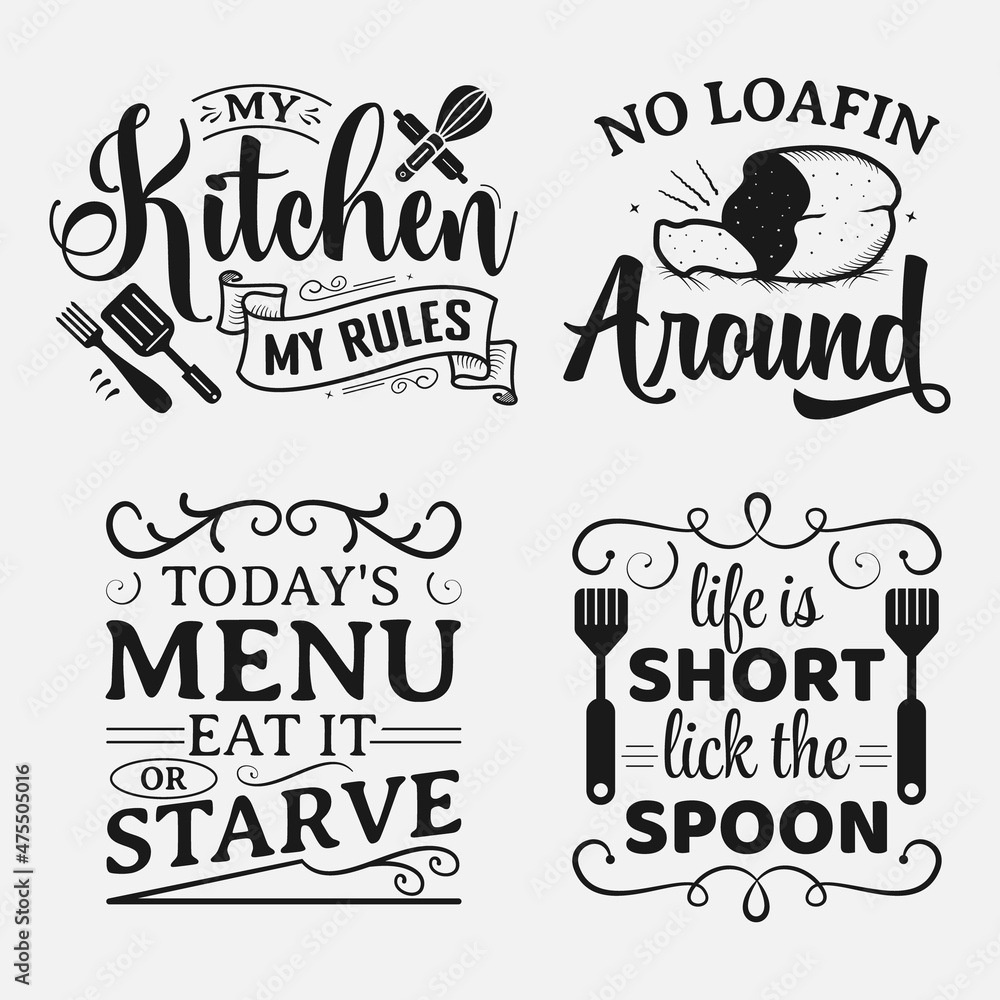 Funny Kitchen Quote Stock Photos - 7,882 Images