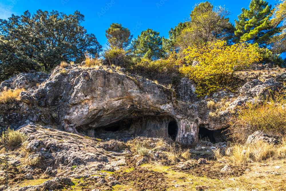 Fototapeta premium Cueva de los Mármoles Sierra de Huétor