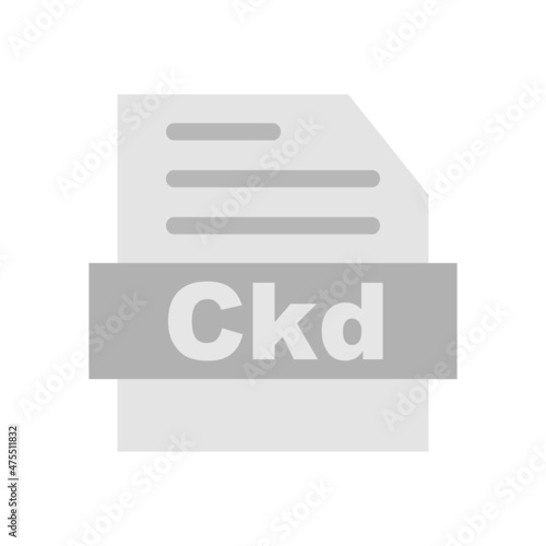 Ckd Flat Gray Circle Vector Icon Design
