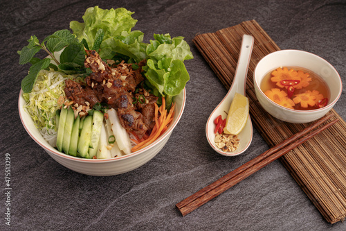Vietnamese Grilled Pork Vermicelli