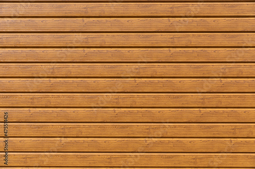 Wooden wall background. Light wood pattern. Modern wood template. Horizontal wooden volume planks