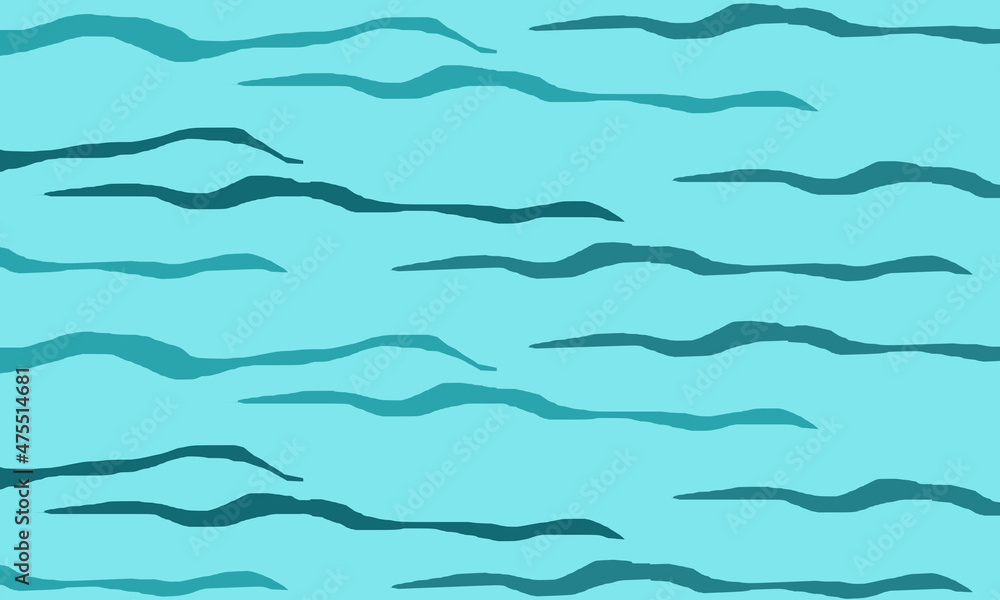 Fototapeta premium blue background with abstract waves