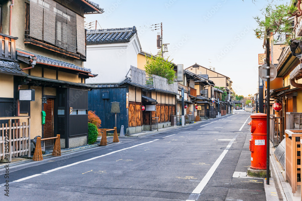Fototapeta premium 京都 祇園 花見小路