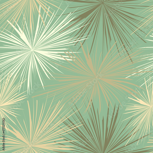 Seamless abstract pattern with pyrotechnic elements