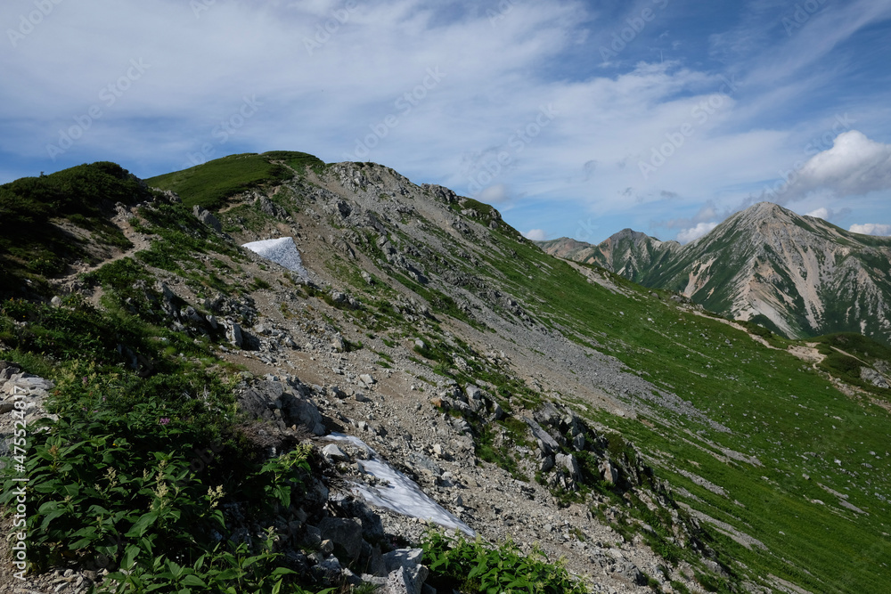 mountain landscape with mountains