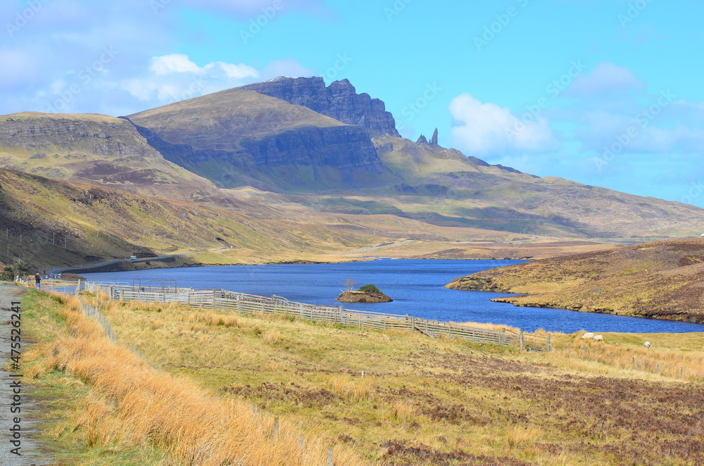 Isle of Skye at Scotland