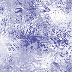 Wandcirkels Pantone 2022 very peri Lila penseelstreken met grunge textuur  © Nautical