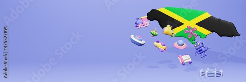 Wallpaper Mural 3d rendering of children's games for promotional templates and covers in Jamaica Torontodigital.ca