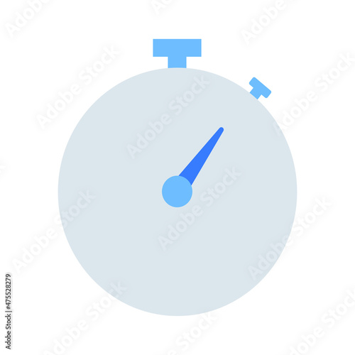Stopwatch Vector icon which is suitable for commercial work and easily modify or edit it
