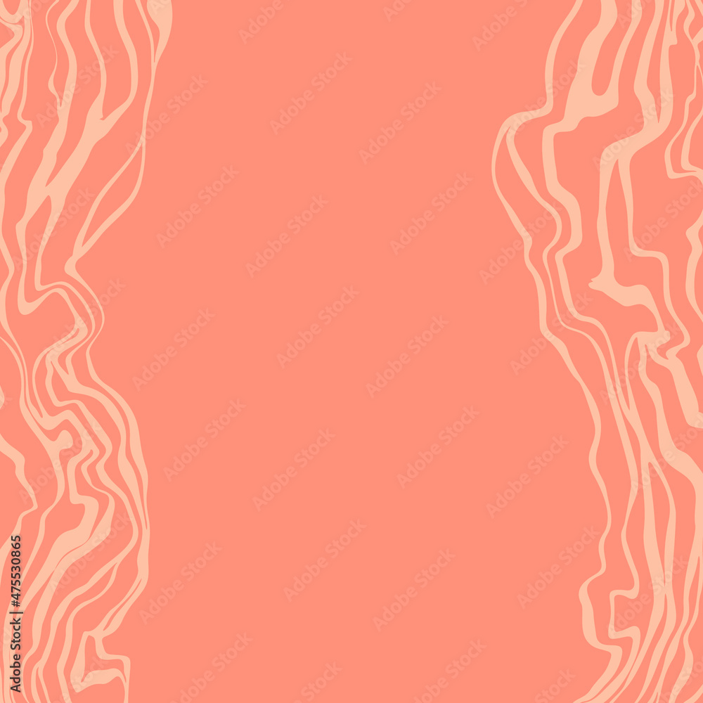 Abstract boho trendy design, doodle paint brush strokes liquid pattern, natural shape. Abstract boho trendy design, doodle paint brush strokes liquid pattern, natural shape.