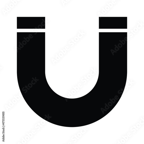 magnet snap Vector icon which is suitable for commercial work and easily modify or edit it

