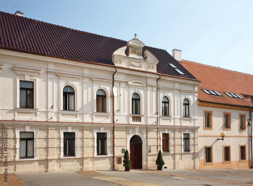 Krizova street in Decin. Czech Republic